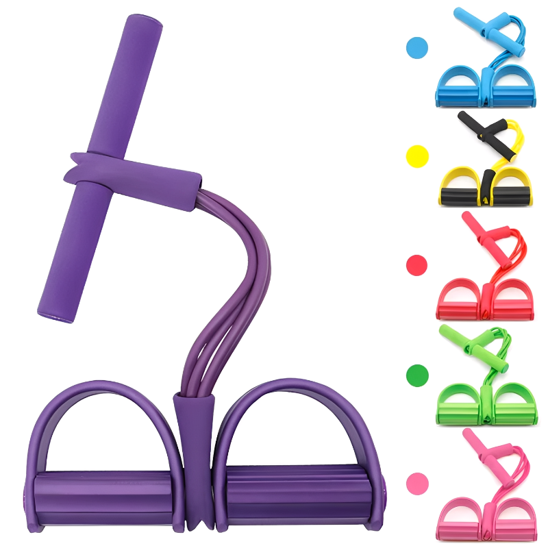 Yoga Fitness Stretching Strap - O Pedal Tensgklner a Quattro Tubi,
