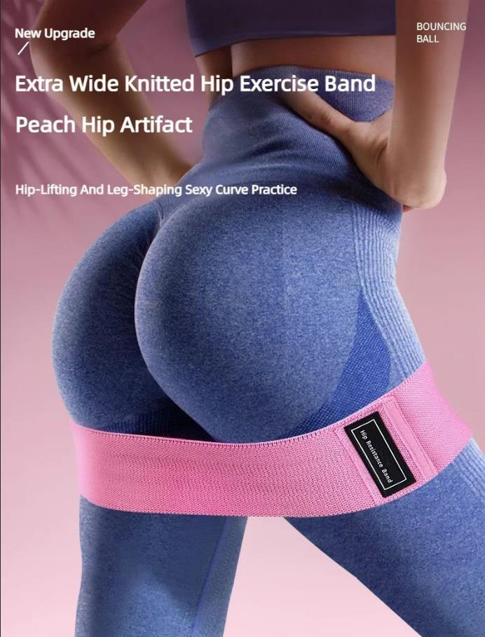 Yoga Fitness Stretching Strap - Set di 3 Fasce Elastiche in