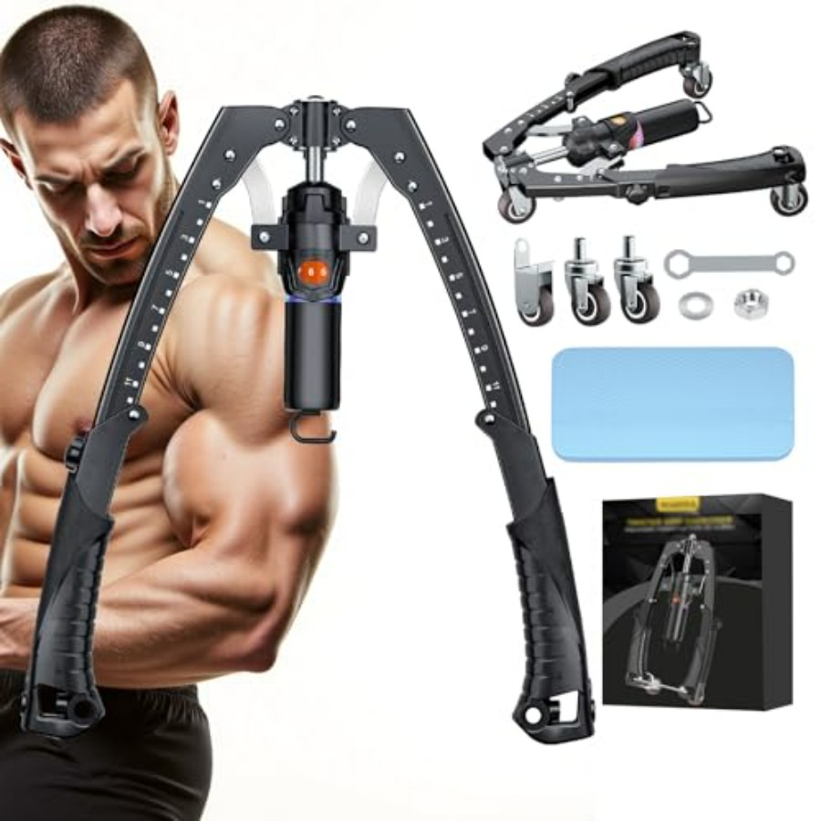 Ab Wheel Roller - Twister Arm Trainer, attrezzatura per allenamento