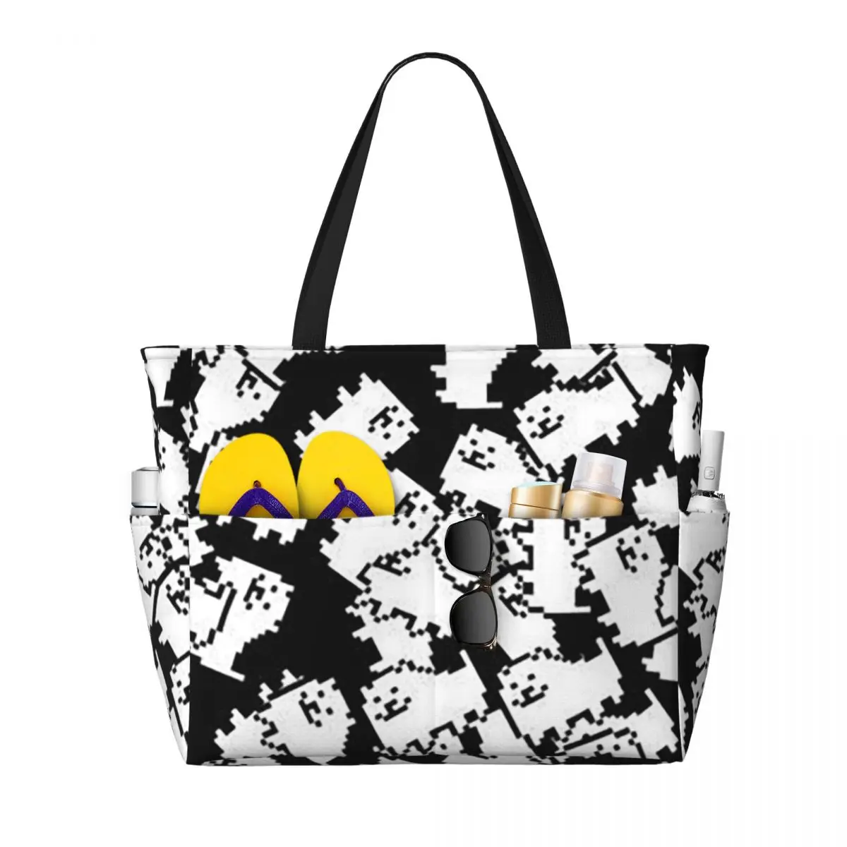 Yoga Fitness Videos Free - Borsa tote da spiaggia Undertale Annoying
