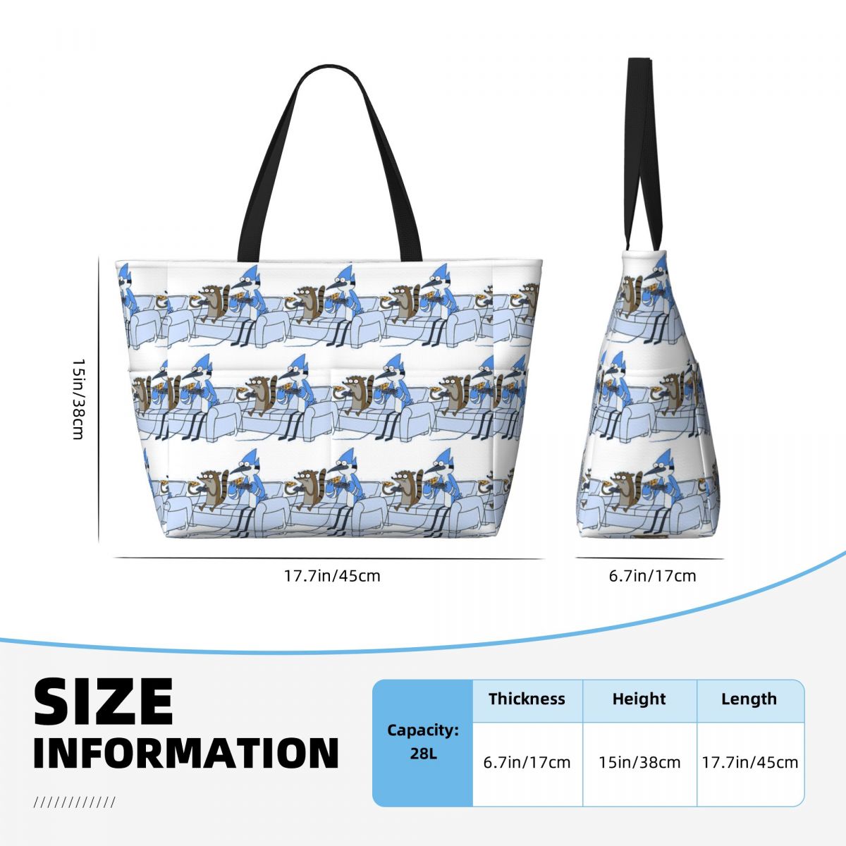 Borsa da spiaggia Mordecai And - Yoga Fitness Videos Free recensione e prezzo