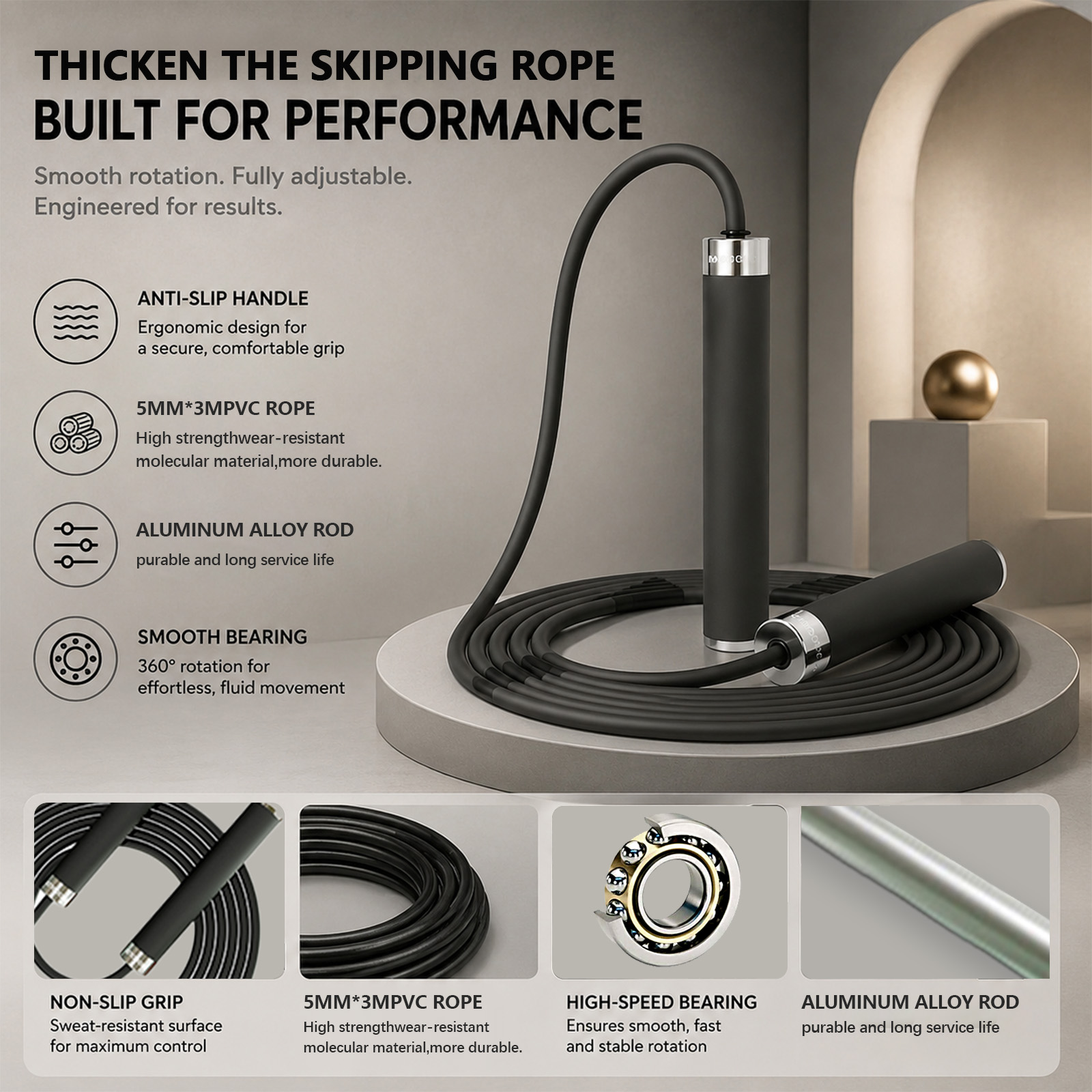 Corda per Saltare da Boxe per  - Speed Skipping Rope recensione e prezzo