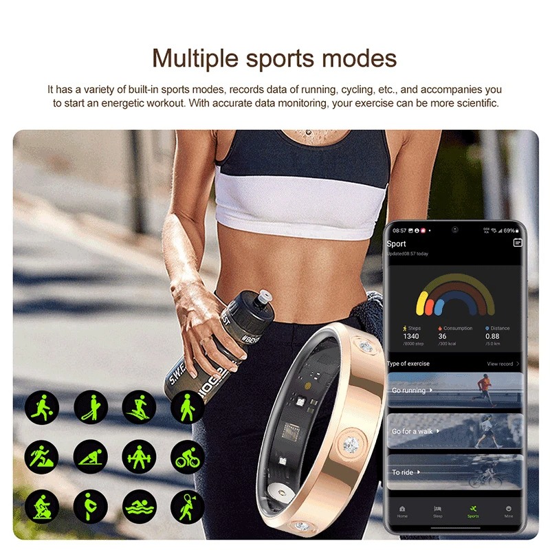 Per Xiaomi Smart Ring donna uo - Wrist Wraps Fitness recensione e prezzo