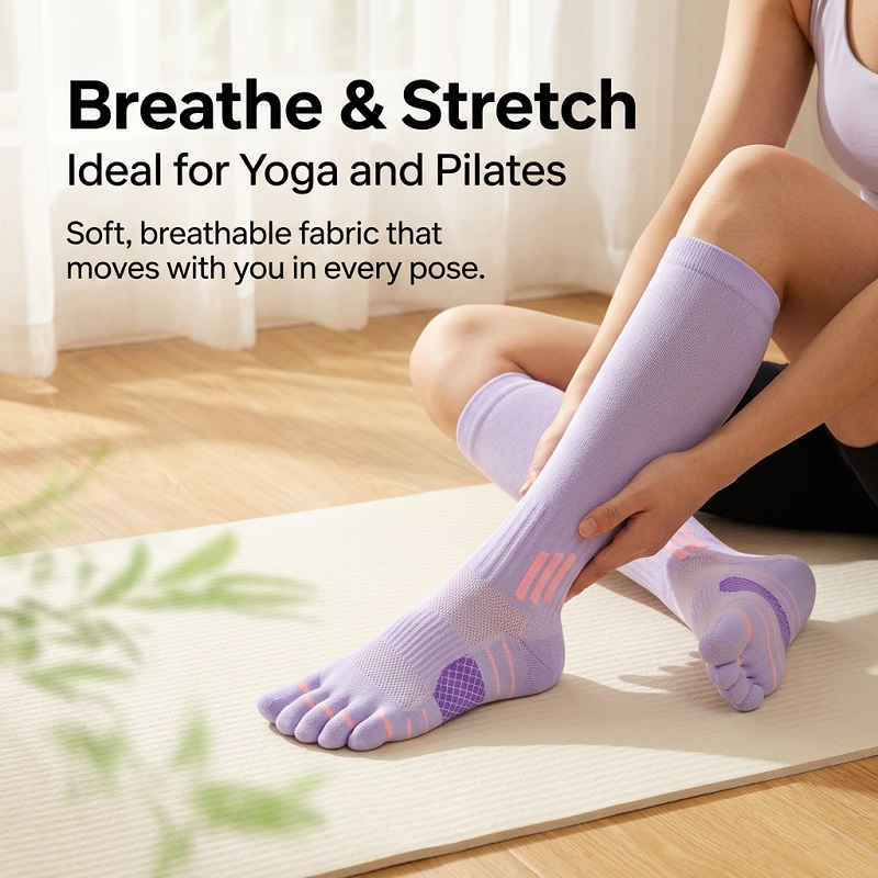 1/6 Paia di Calze Lunghe da Do - Yoga In Fitness recensione e prezzo