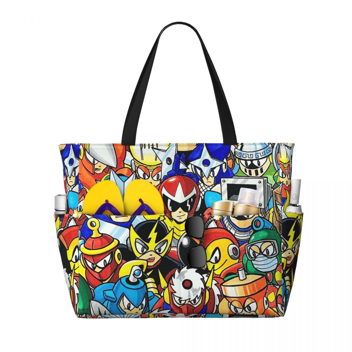 Borsa tote da spiaggia Mega Ma - Yoga Fitness Videos Free recensione e prezzo