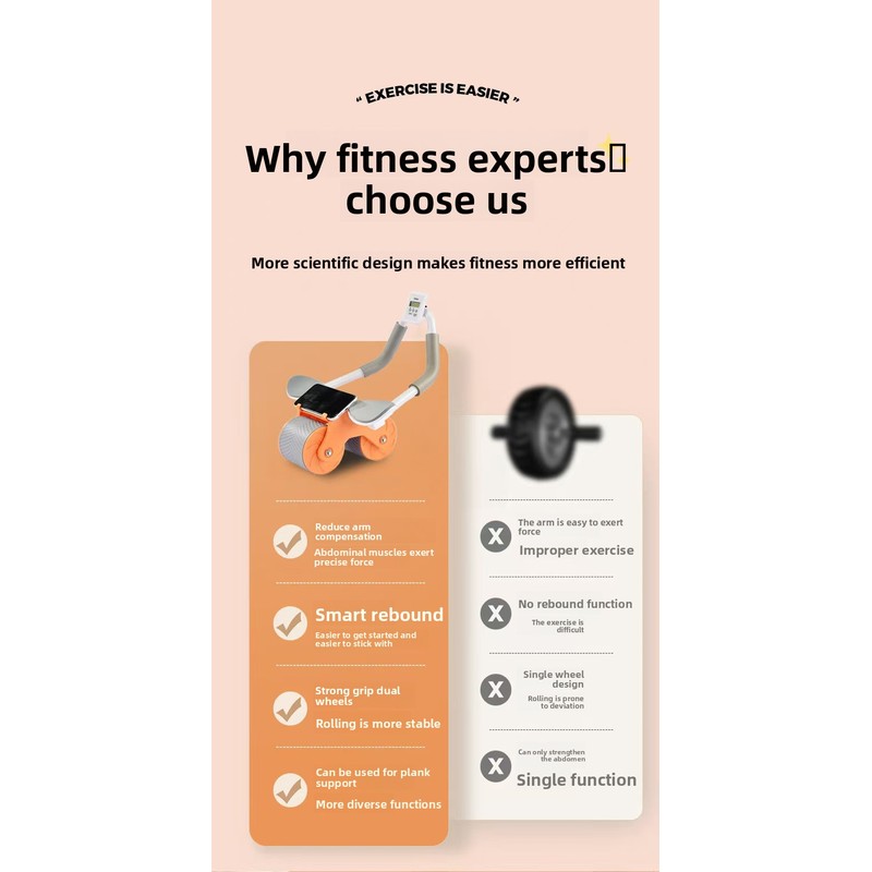 Ruota per Addominali con Rimba - Ab Wheel Roller recensione e prezzo
