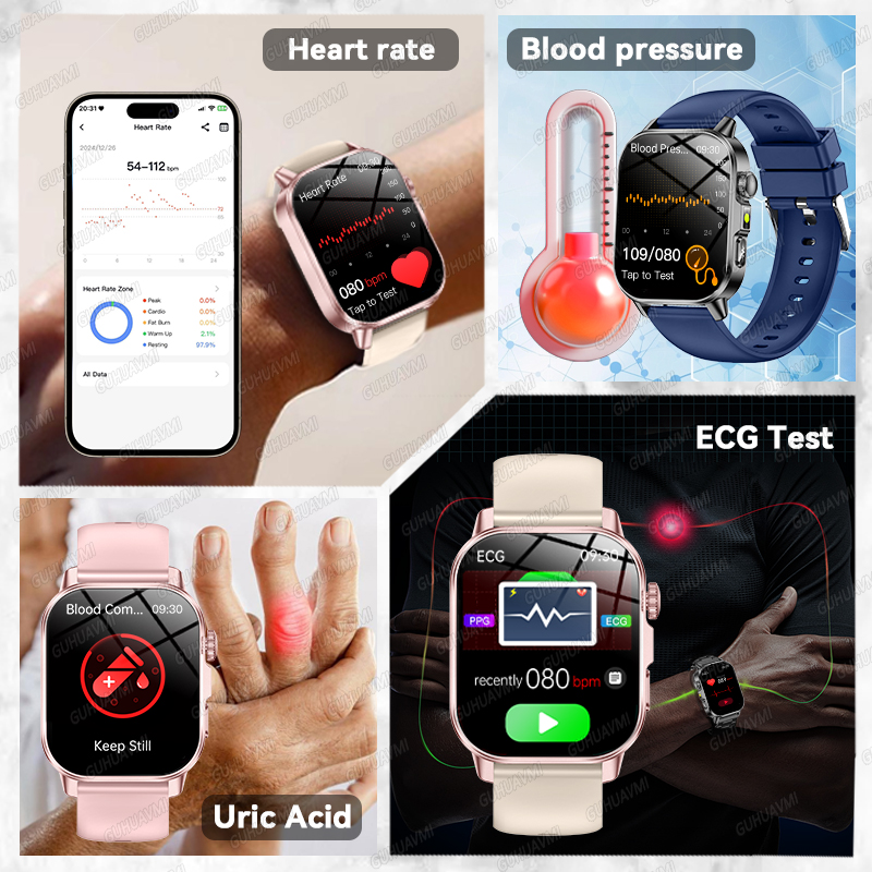 GUHUAVMI 2026 Nuovo Smartwatch - Wrist Wraps Fitness recensione e prezzo