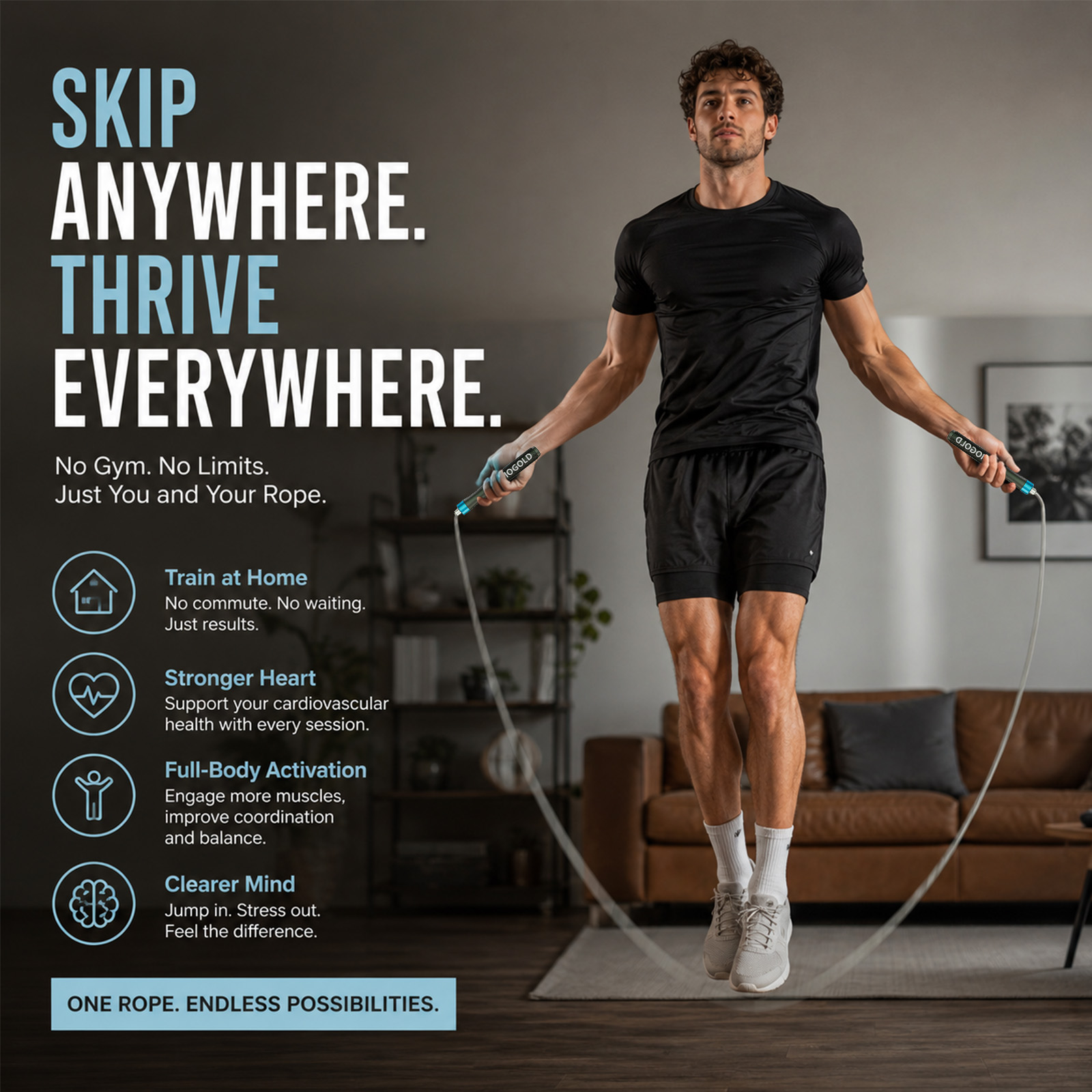 MOGOLD Corda per saltare profe - Speed Skipping Rope recensione e prezzo