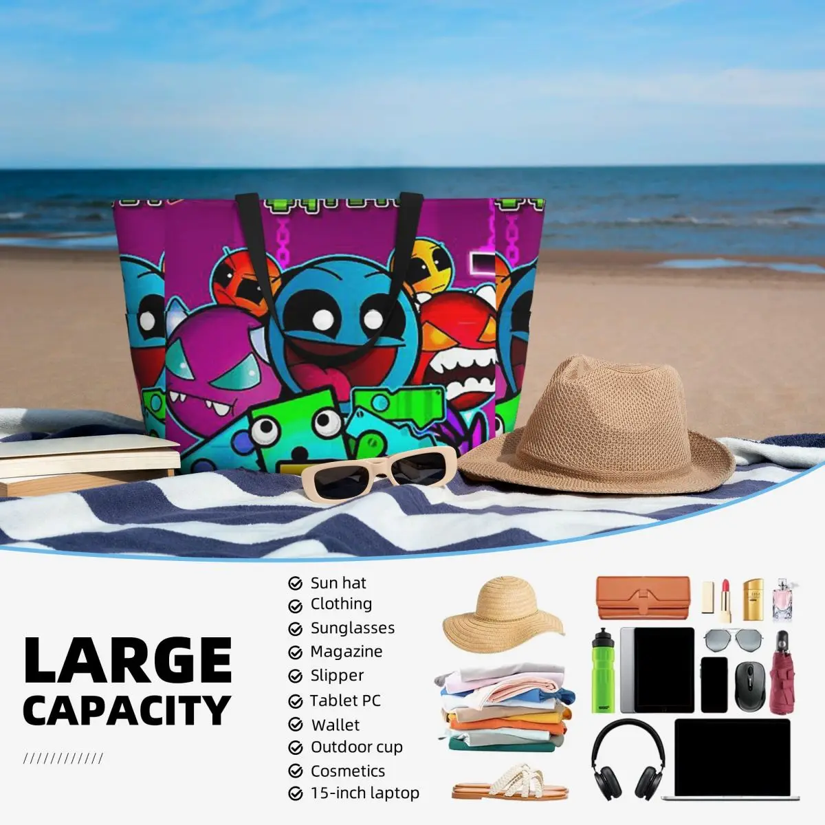 Borsa da spiaggia per videogio - Yoga Fitness Videos Free recensione e prezzo