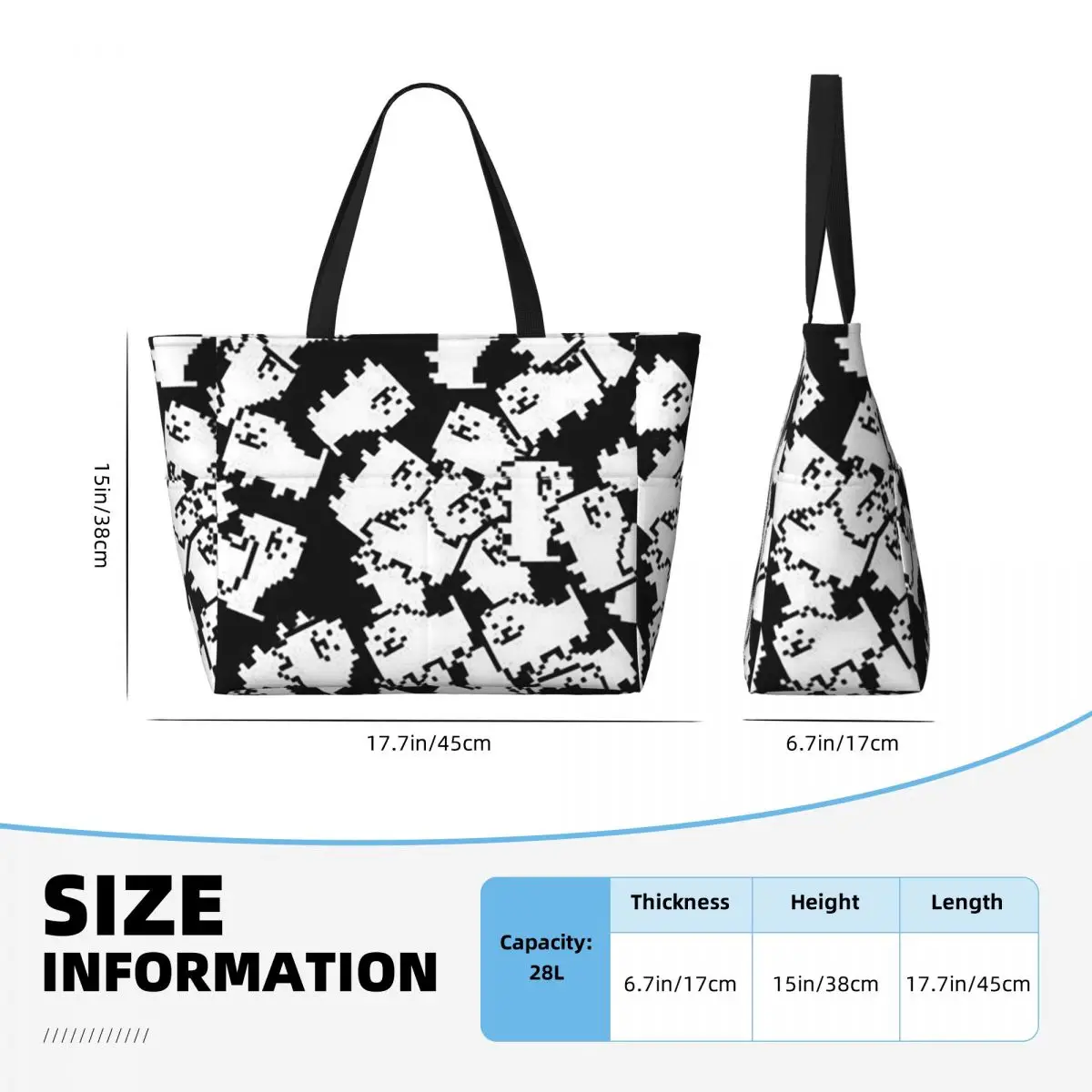 Borsa tote da spiaggia Underta - Yoga Fitness Videos Free recensione e prezzo