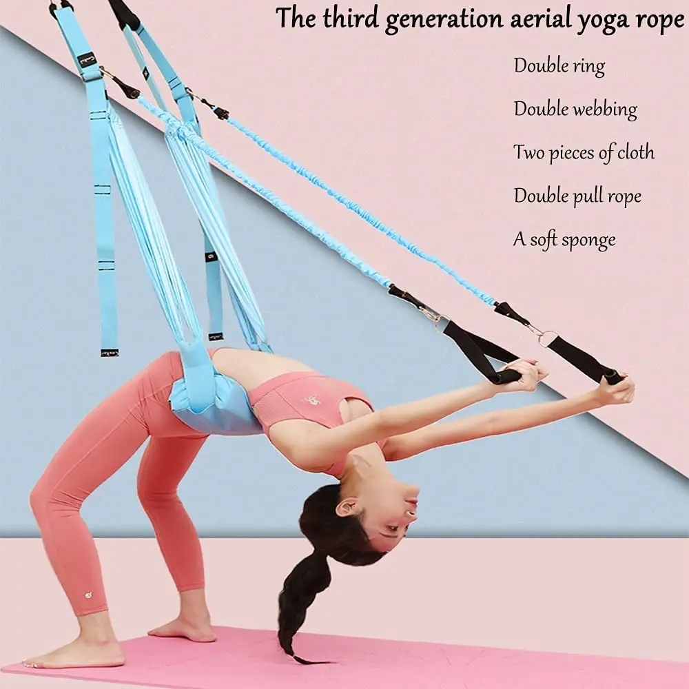Cinghia per Yoga aerea regolab - Yoga Fitness Stretching Strap recensione e prezzo