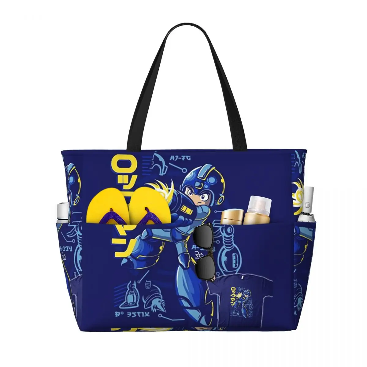 Borsa tote da spiaggia Mega Ma - Yoga Fitness Videos Free recensione e prezzo