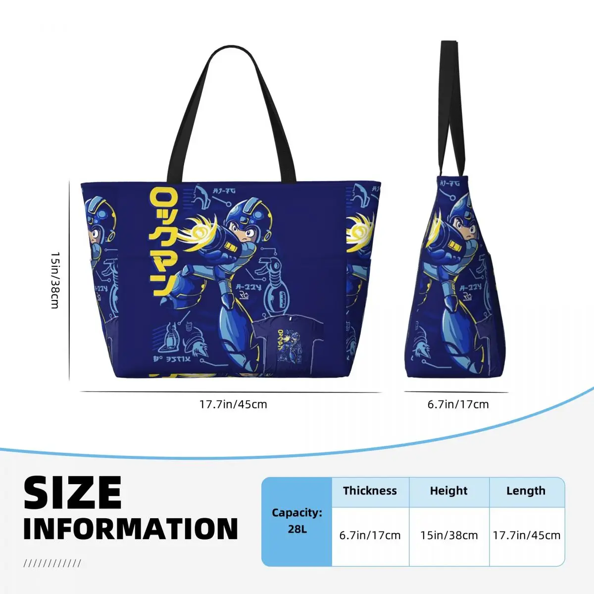 Borsa tote da spiaggia Mega Ma - Yoga Fitness Videos Free recensione e prezzo